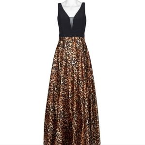 Prom or formal dress, NWT cheetah print, BHLDN